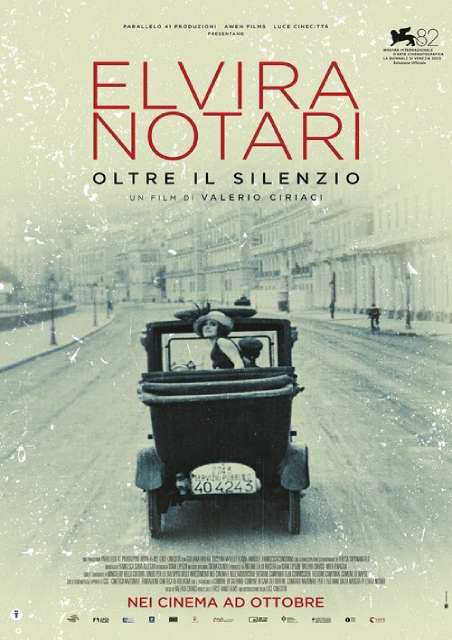 Italian Film Festival - ELVIRA NOTARI - BEYOND SILENCE